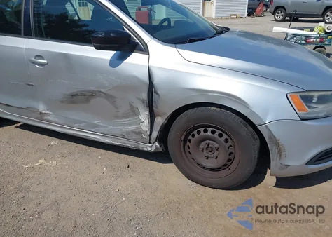 2014 Volkswagen Jetta 2.0L S z USA, uszkodzony, nr VIN 3VW2K7AJ6EM365397